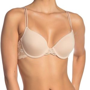 NWT Wacoal French Garden Contour Nude Bra 32D